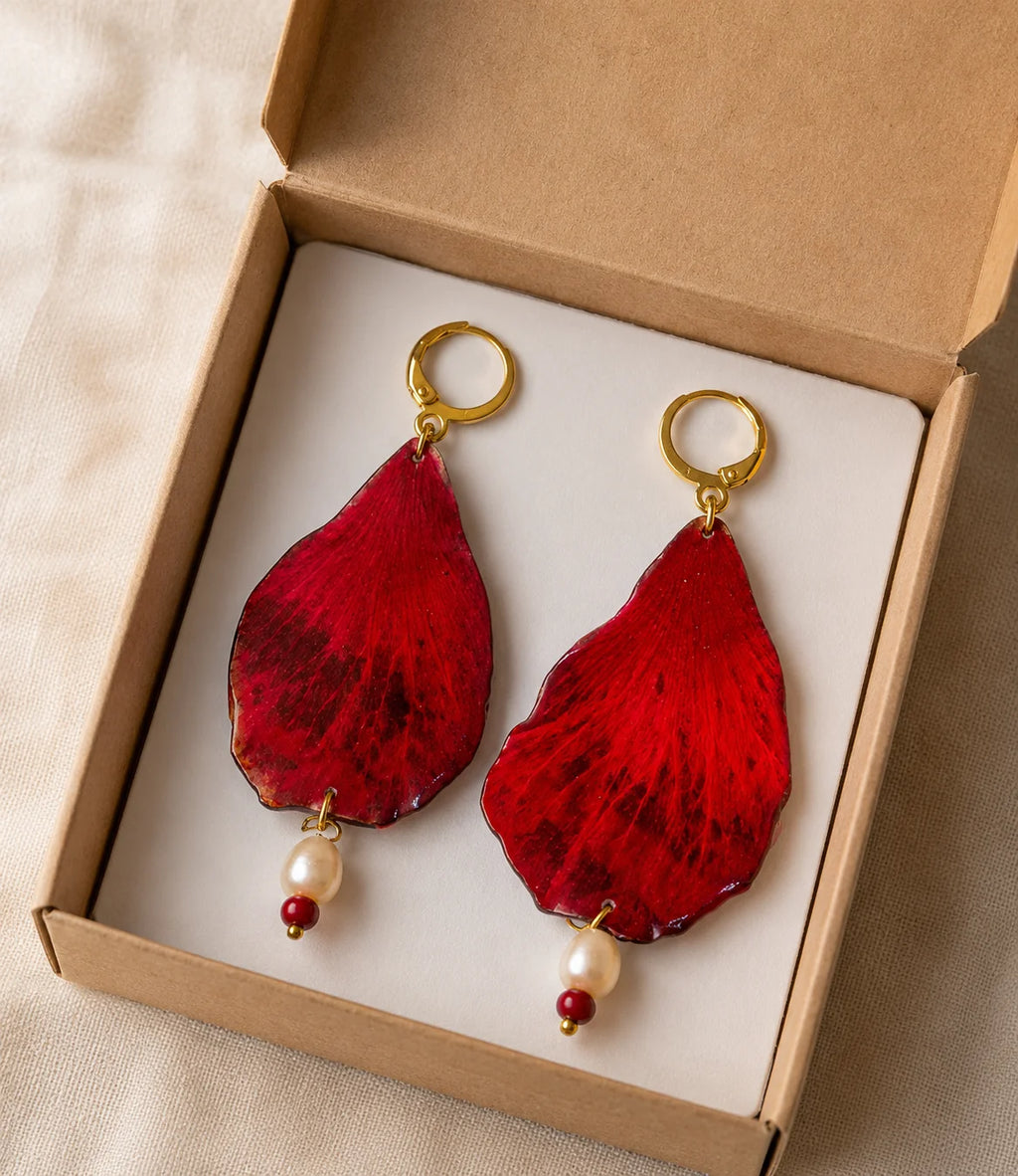 Natural Stone Handmade Earring Collection – Nature Art