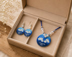 Printed Jewelry Set – Forget Me Not Bloom
