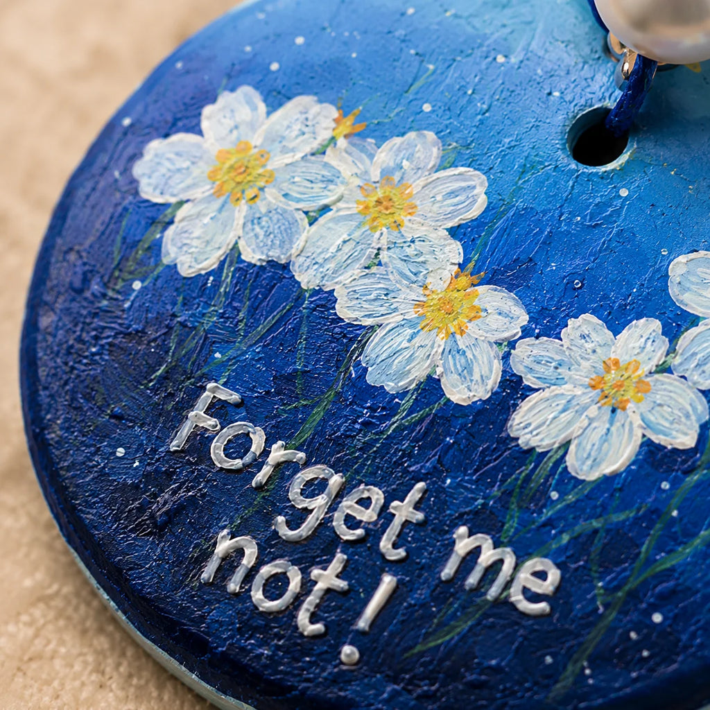 Printed Jewelry Set – Forget Me Not Bloom