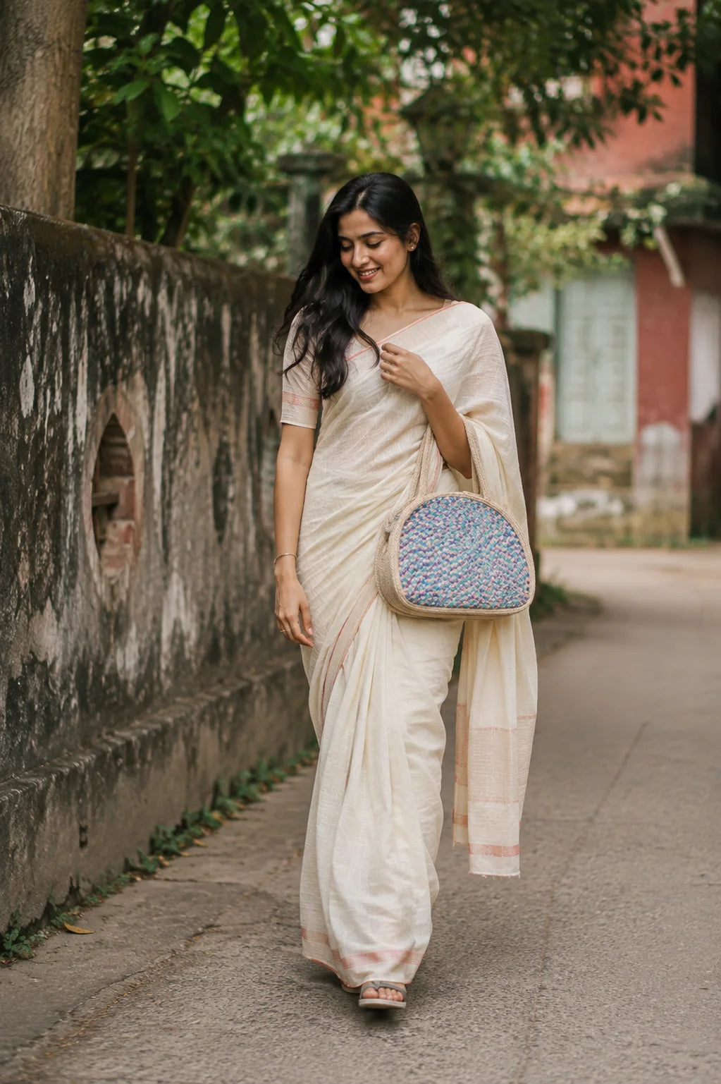 Jute Ladies Side Bag – Ocean of Joy