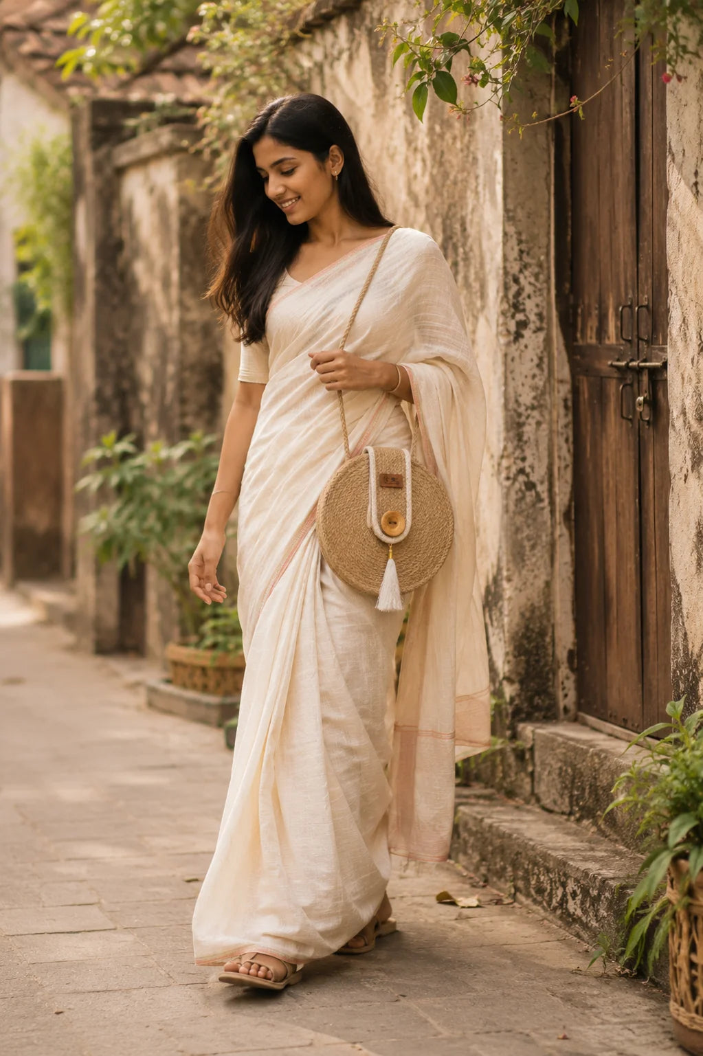 Jute Ladies Side Bag – Pure Harmony
