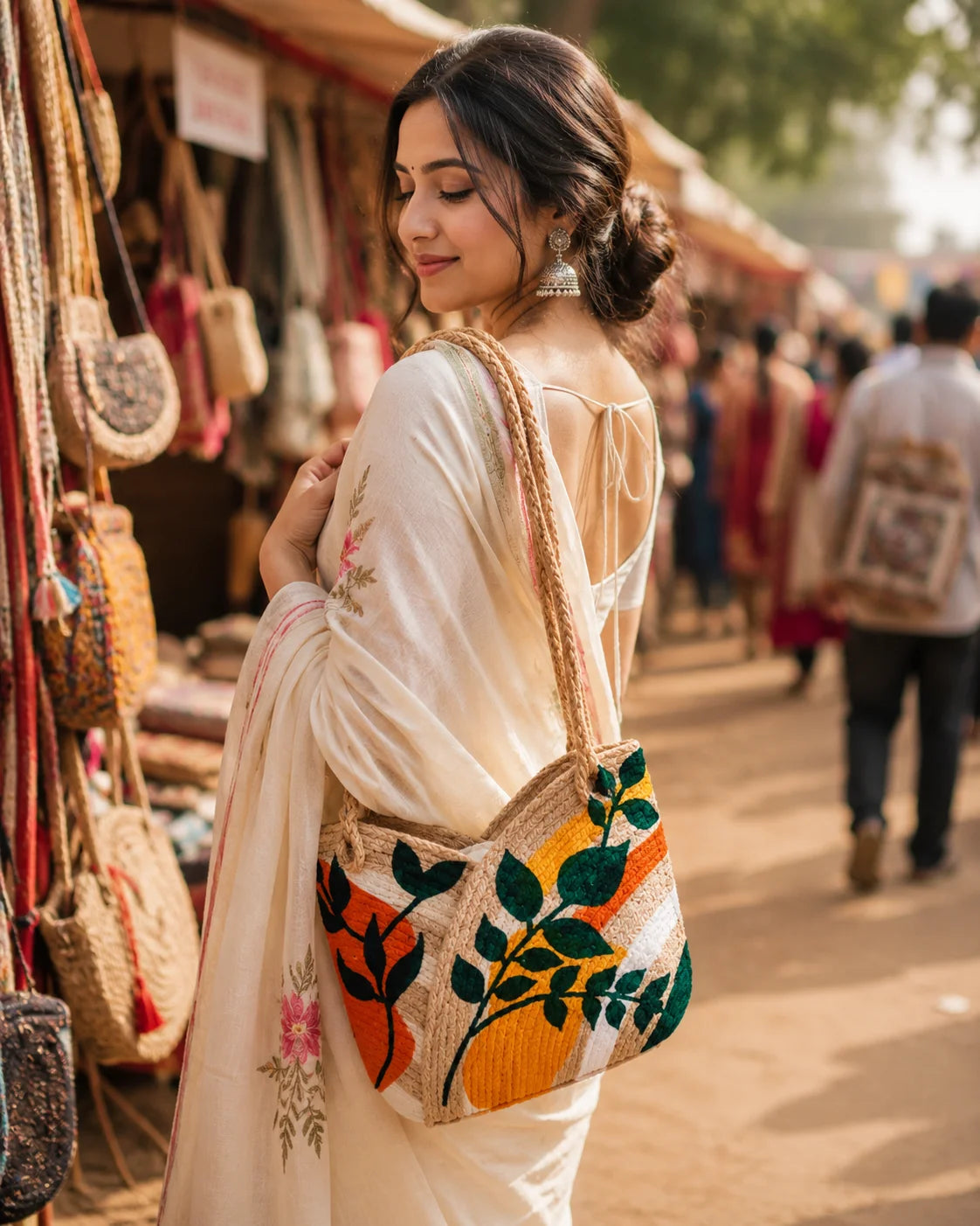 Jute Ladies Side Bag – Rays of Hope