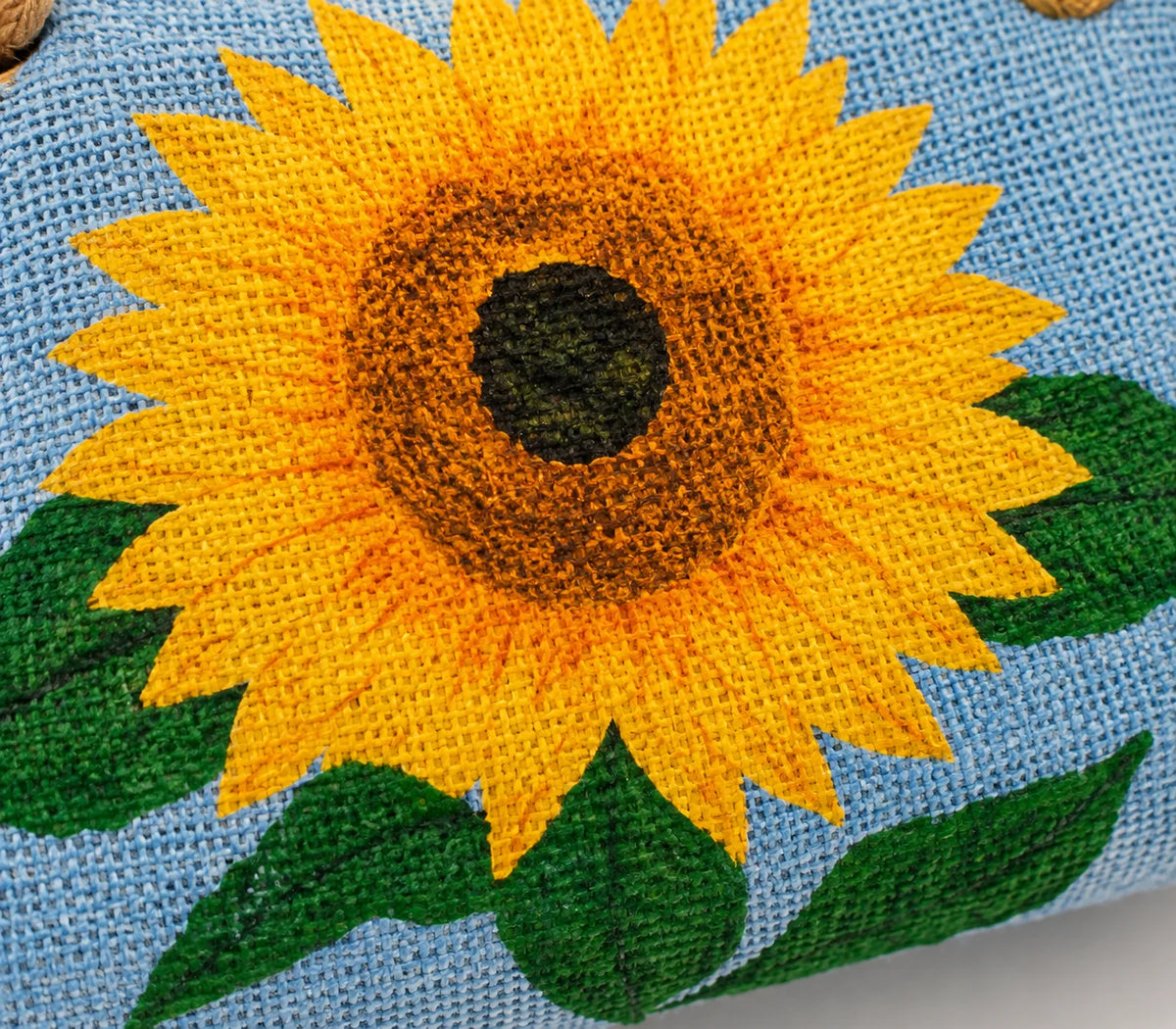 Jute Ladies Side Bag – Sunflower Hope