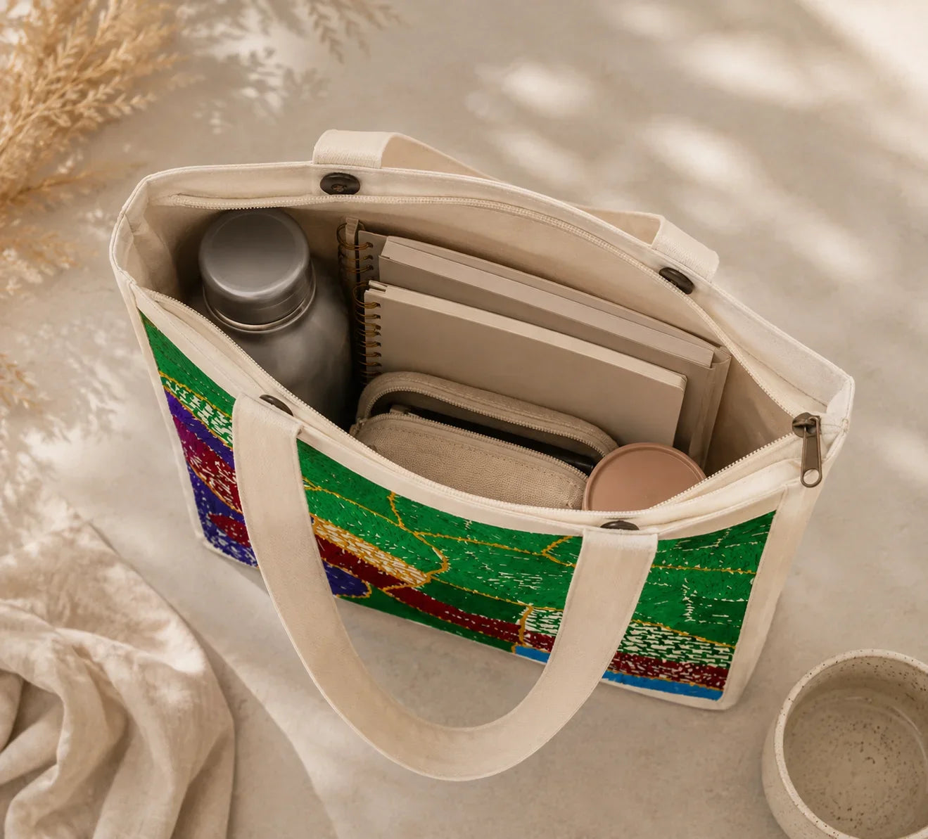 Pure Hand Stitch Ladies Side Bag – Garden of Hope