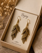 Handmade Leaf Earring – Nature Touch