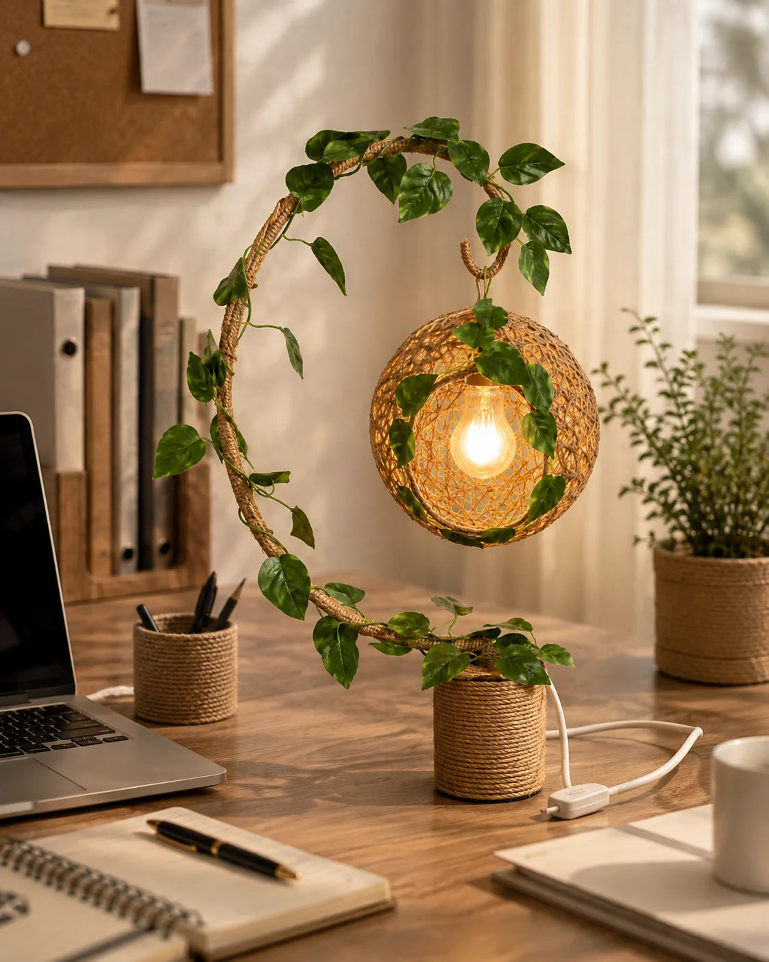 Handmade Home Decor – Nature Glow Lamp