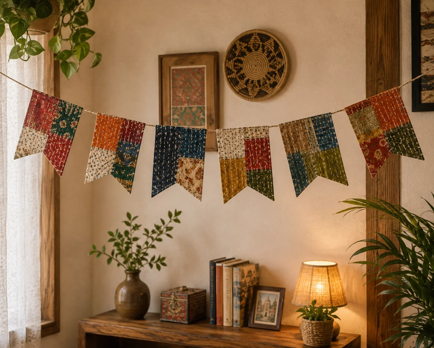 Handmade Home Decor – Fabric Celebration Bunting