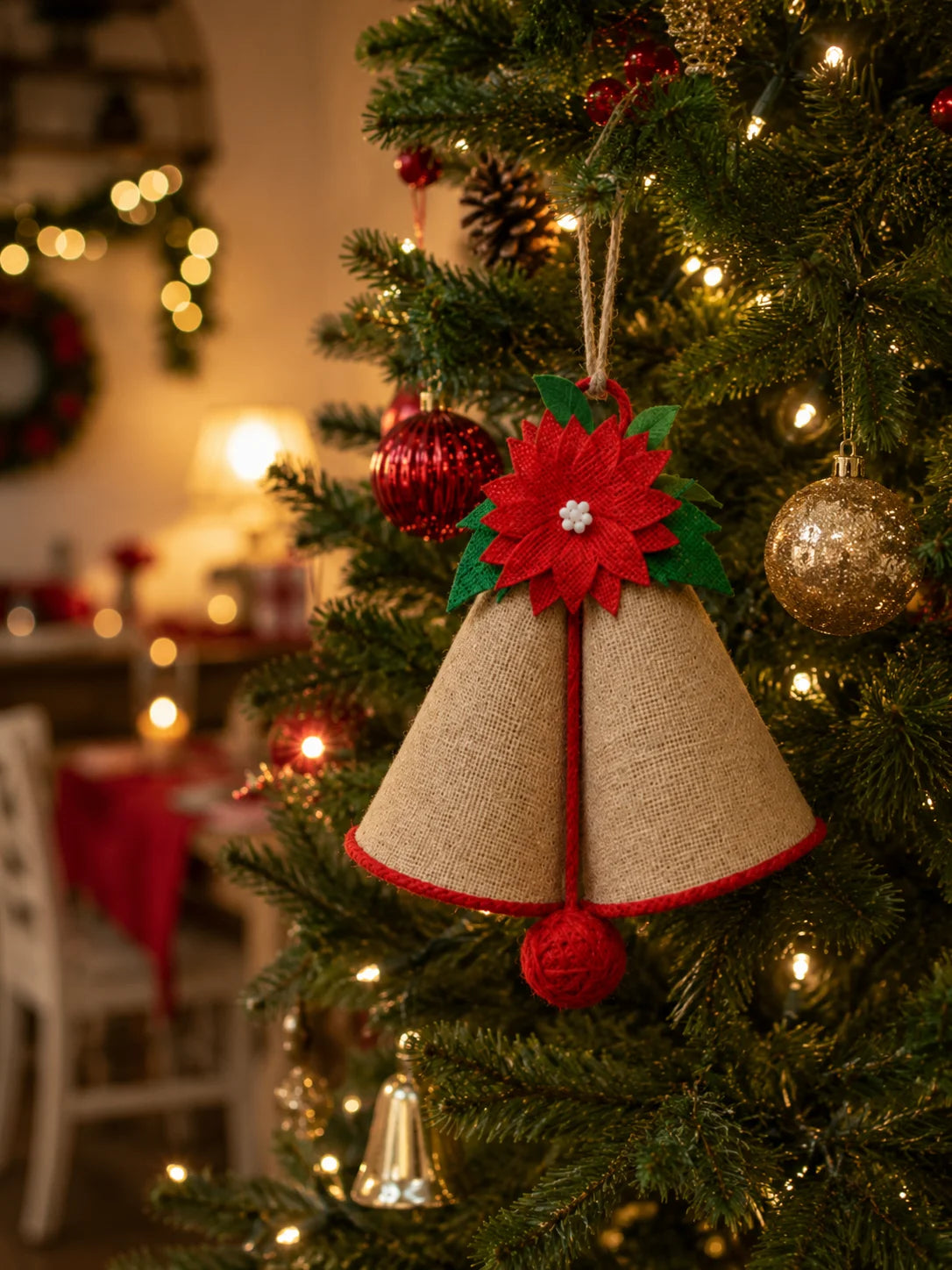 Home Decor – Jute Christmas Bell