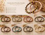 Handmade Bangle – Golden Twist