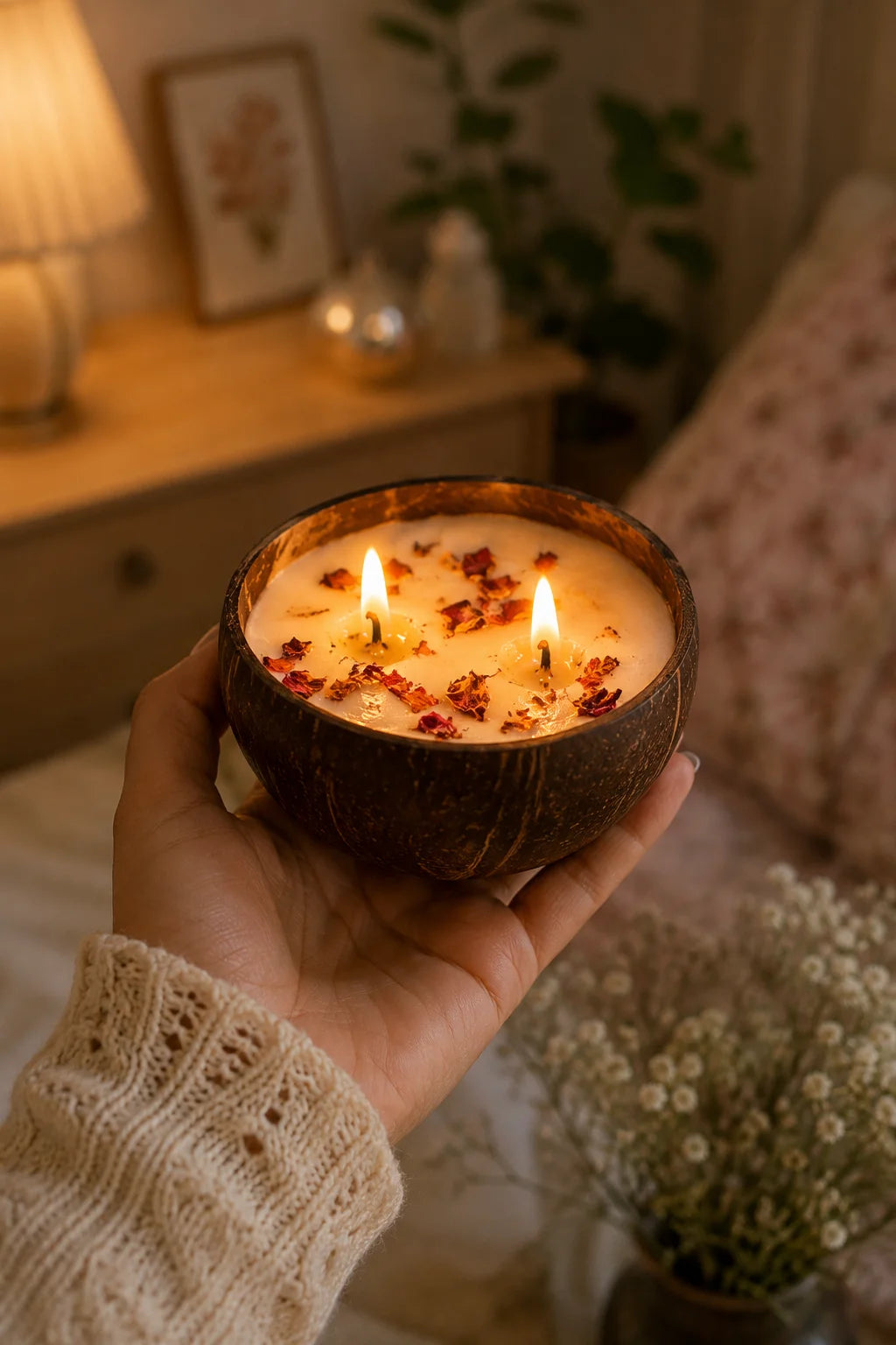 Scented Candle – Coconut Tranquility