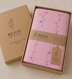 Hand Stitch Bed Cover Set – Pink Blossom Garden