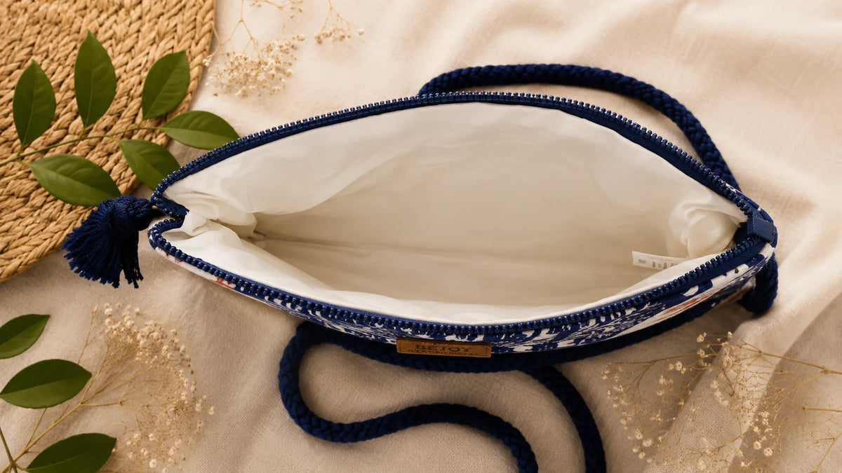 Hand Stitch Crossbody Bag- Threads of Joy