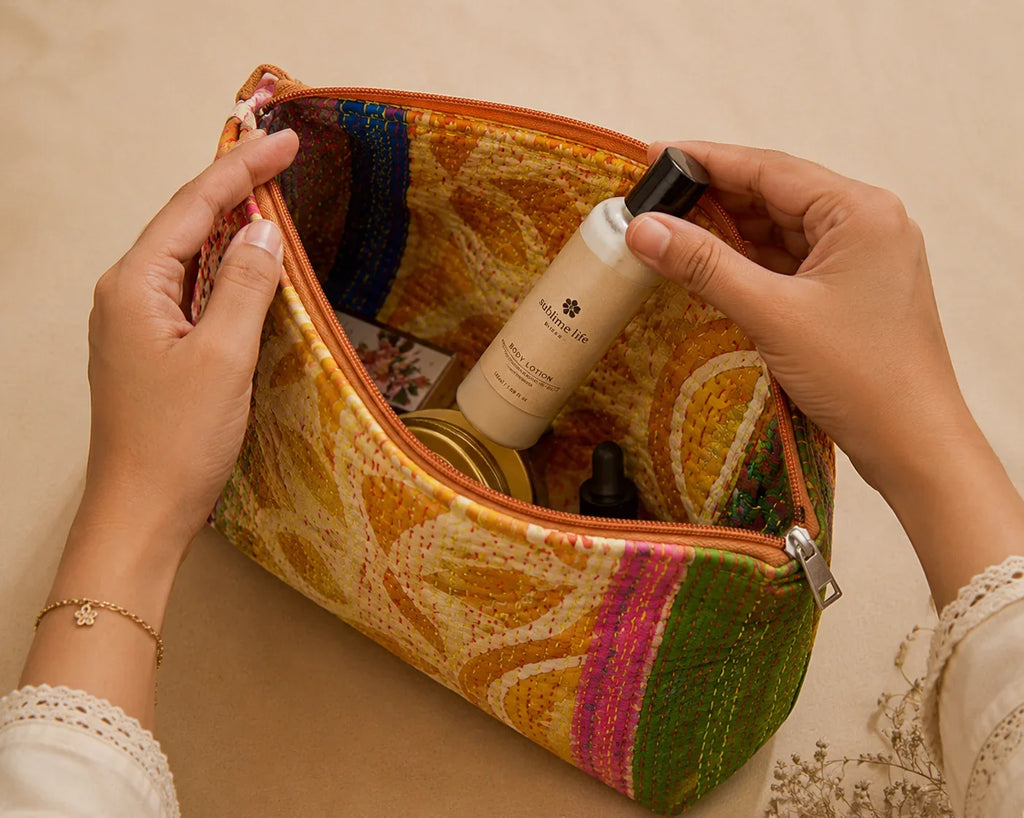 Hand Stitch Pouch Set – Beautiful Journey