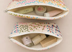 Hand Stitch Pouch Set – Colorful Blessings