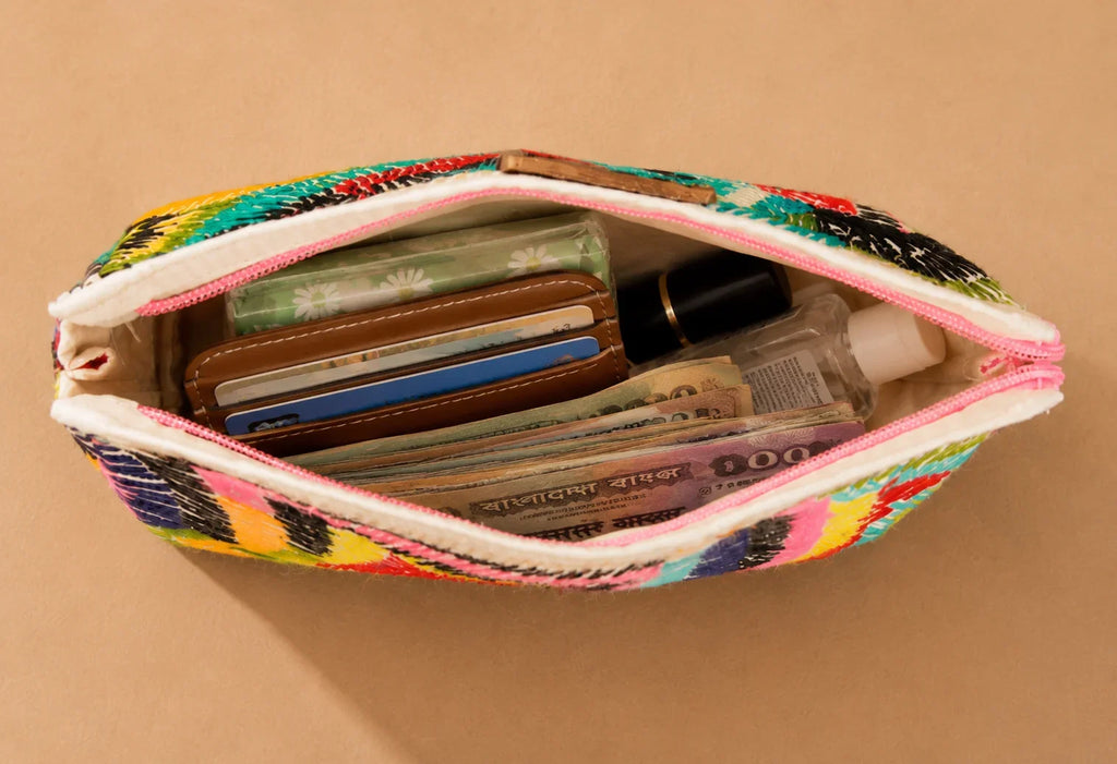 Hand Stitch Pouch – Rise & Shine