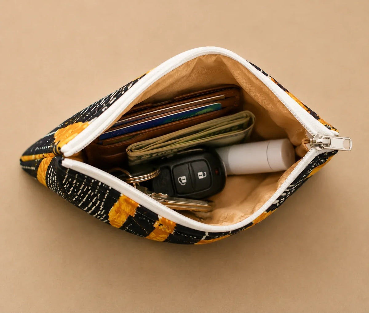 Hand Stitch Pouch – Bold Journey