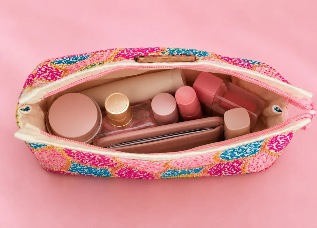 Hand Stitch Pouch – Blooming Hope