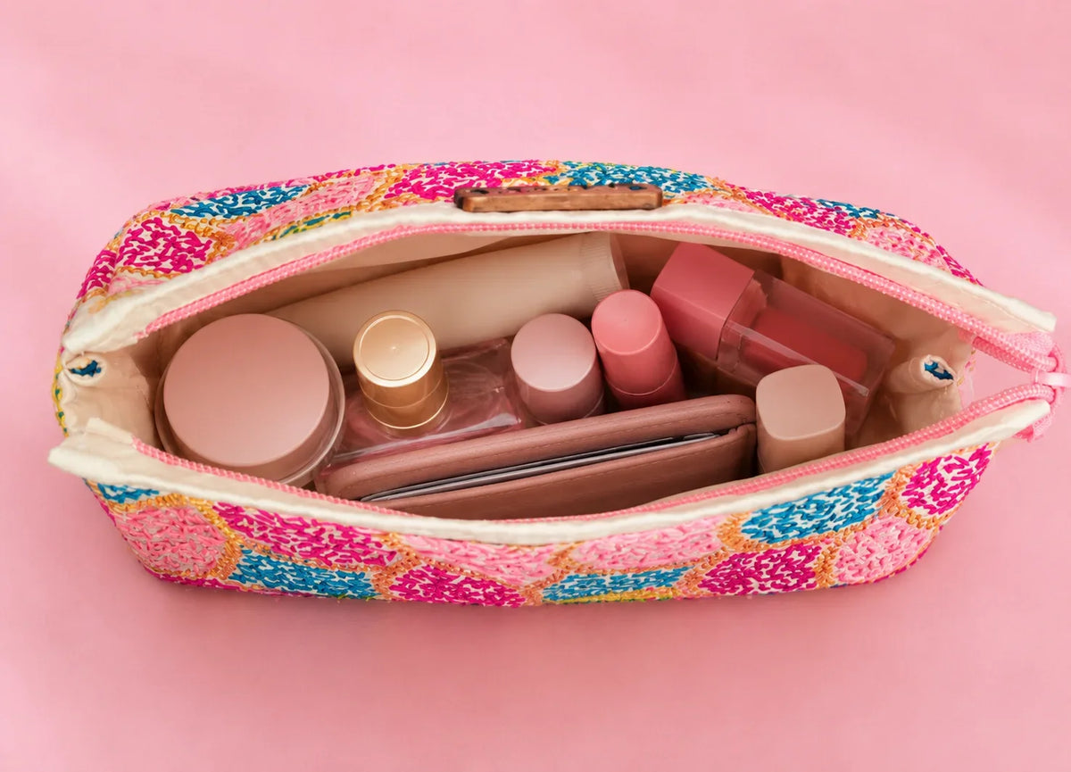Hand Stitch Pouch – Blooming Hope