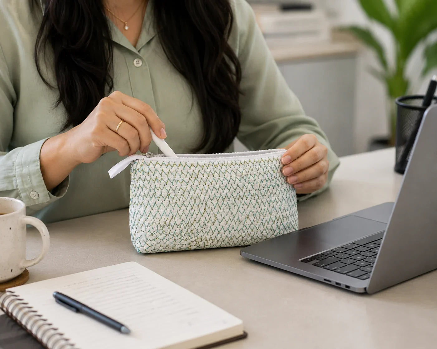 Hand Stitch Pouch – Simple Blessings