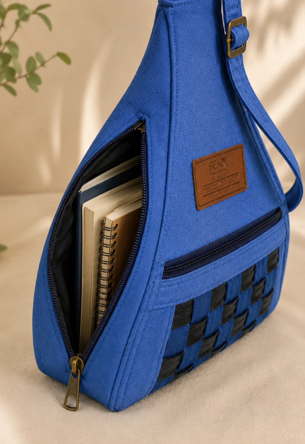 Denim Backpack– Blue Confidence