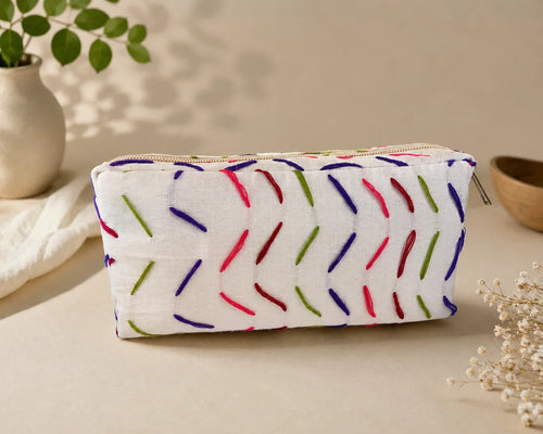 Hand Pouch-Bejoy Signature Stitch