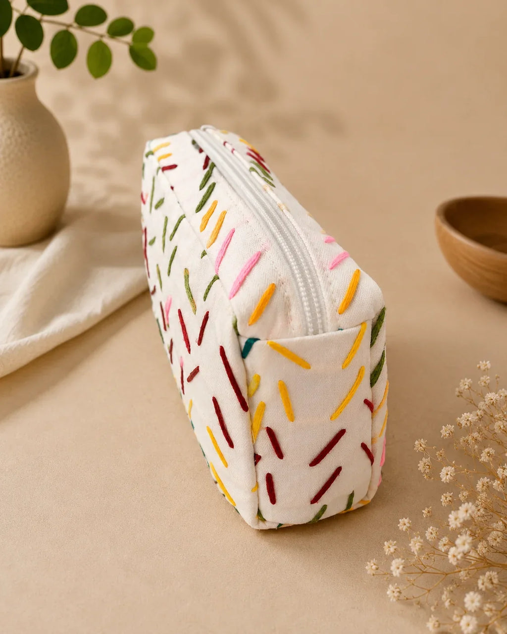 Hand Pouch-Bejoy Signature Stitch