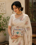 Hand Stitch Pouch – Graceful Garden