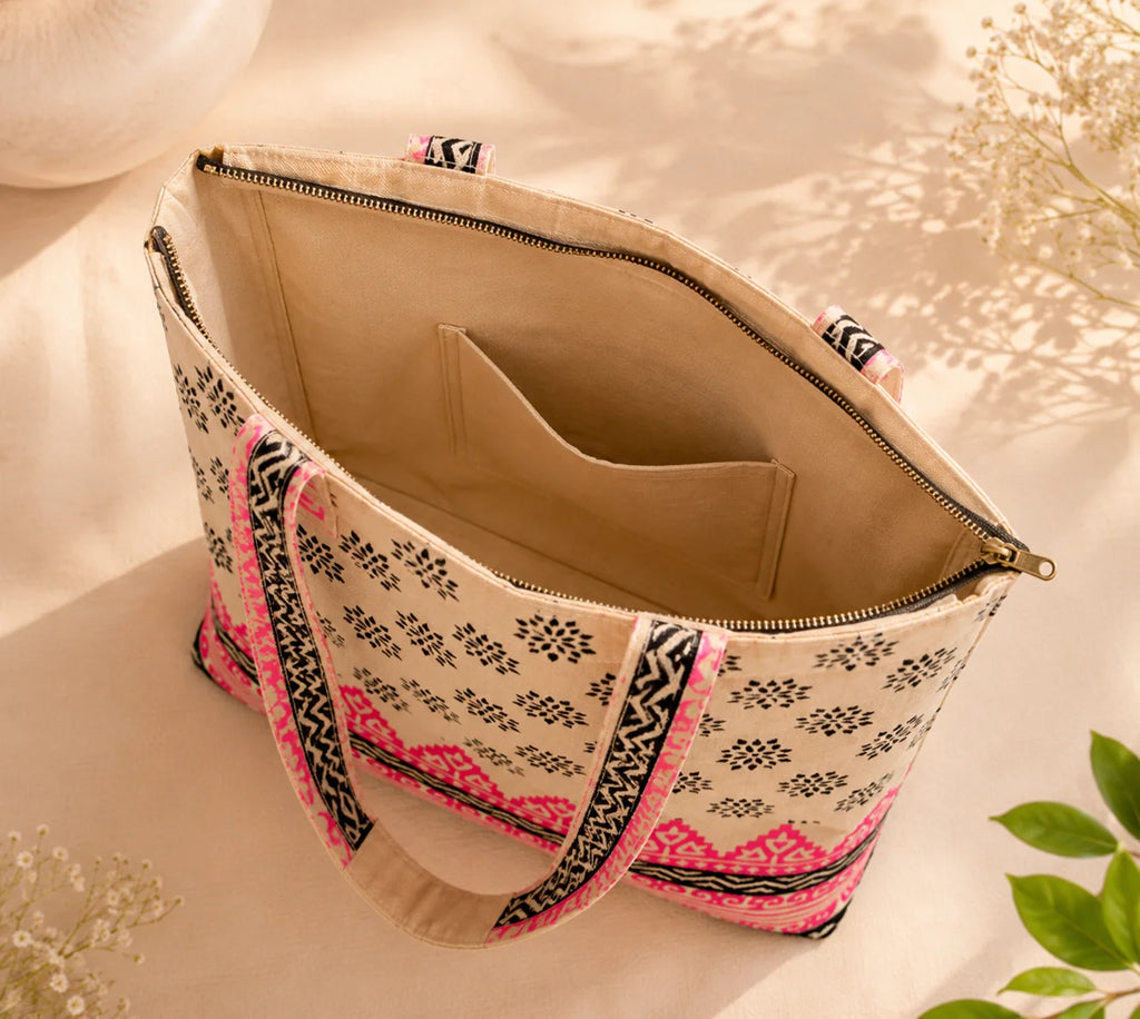 Recycle Fabric Ladies Tote Bag – Classic Charm