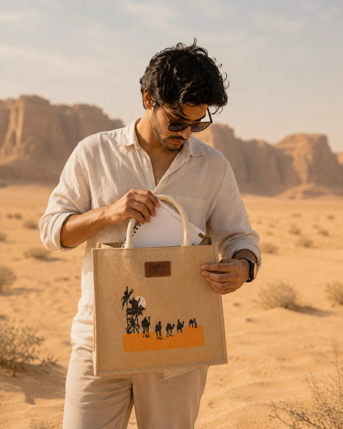 Jute Fabric Hand Bag – Journey of Hope