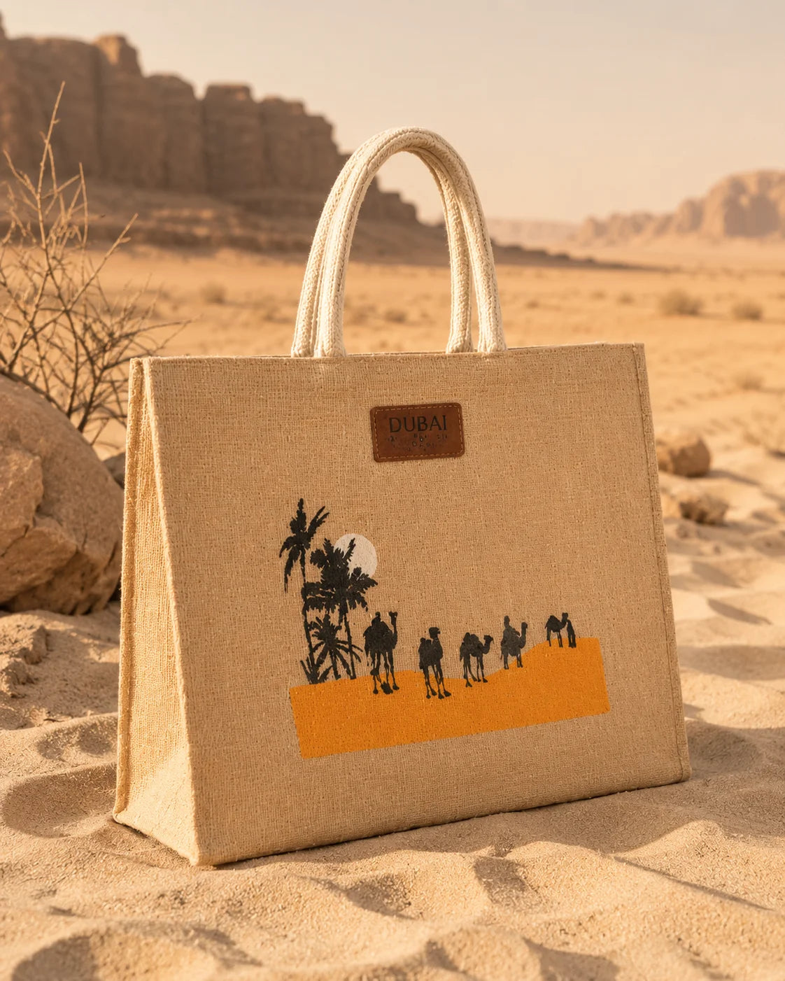 Jute Fabric Hand Bag – Journey of Hope