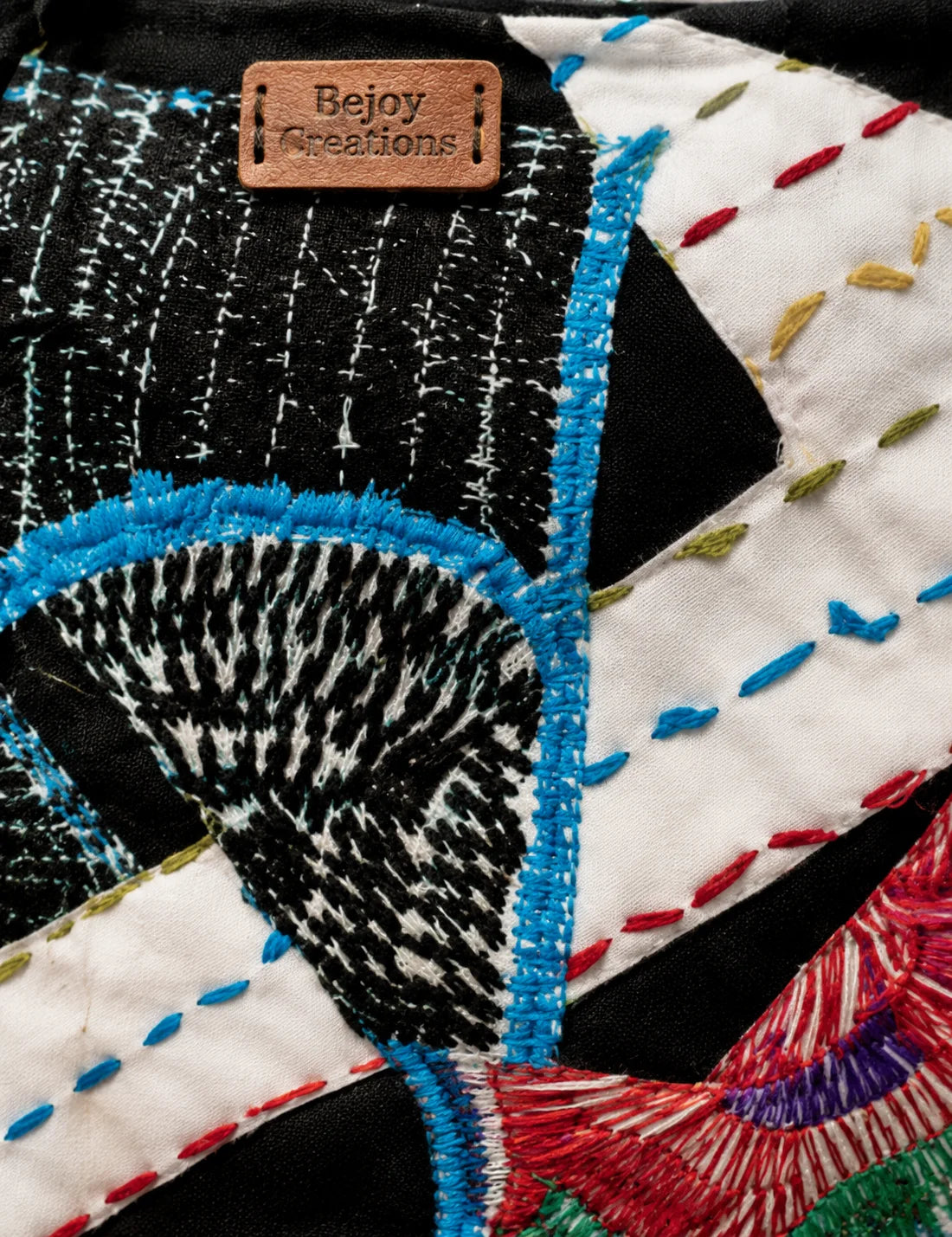 Denim Hand Stitch Bag – Path of Hope