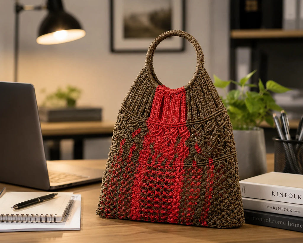 Jute Ladies Hand Bag – Courage Bloom