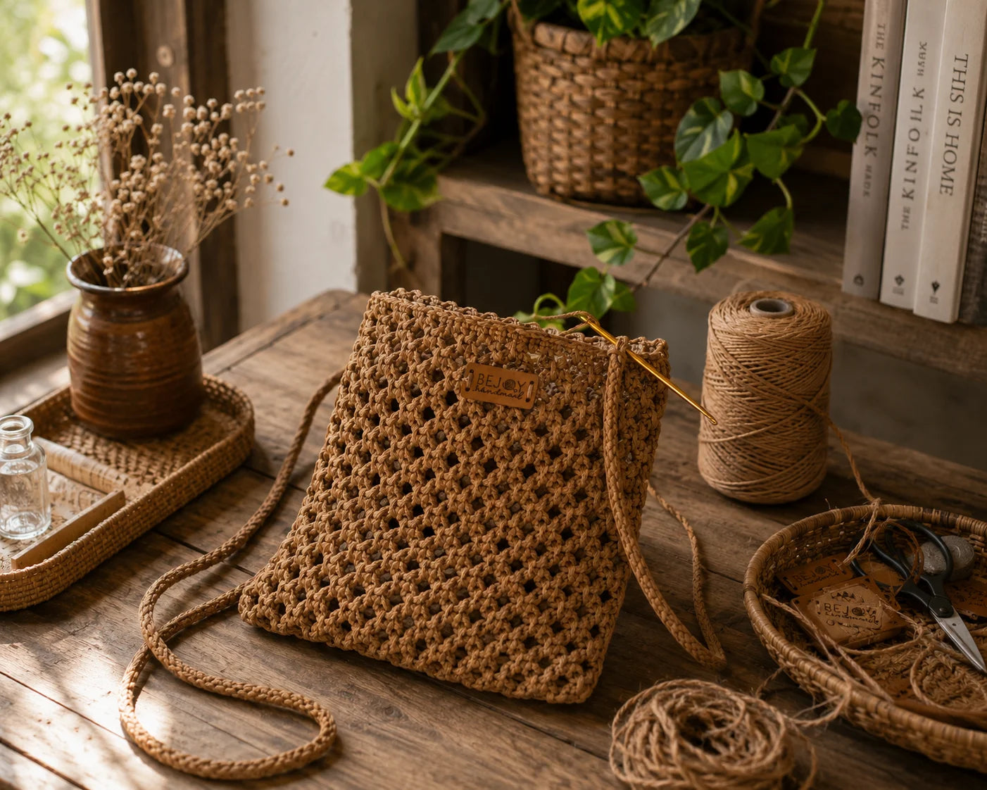 Macrame Ladies Side Bag – Touch of Grace