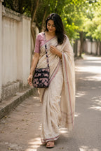 Printed Fabric Crossbody Bag – Blooming Journey