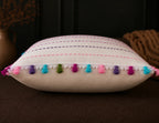 Handstitch Cushion - Colorful Lines