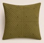 Handstitch Cushion - Coral Grace