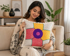 Handstitch Cushion – Color Block Collection