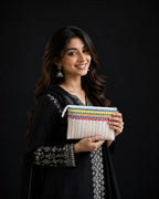 Hand Stitch Pouch Set – Colors of Life