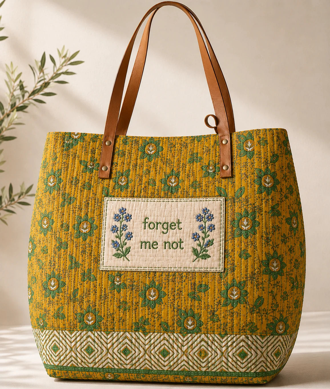 Recycle Fabric Ladies Tote Bag – Nature’s Beauty