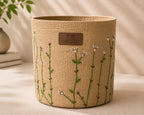 Handstitch Home Decor – Jute Garden Pot