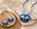 Printed Jewelry Set – Forget Me Not Bloom
