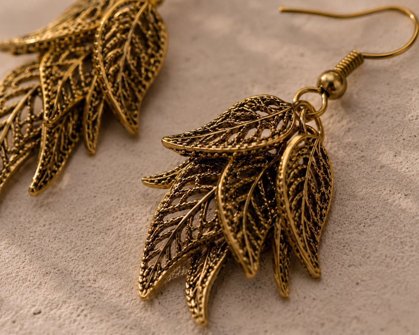 Handmade Leaf Earring – Nature Touch