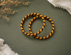 Handmade Bangle – Golden Twist