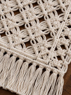 Macrame Table Runner – Natural Elegance