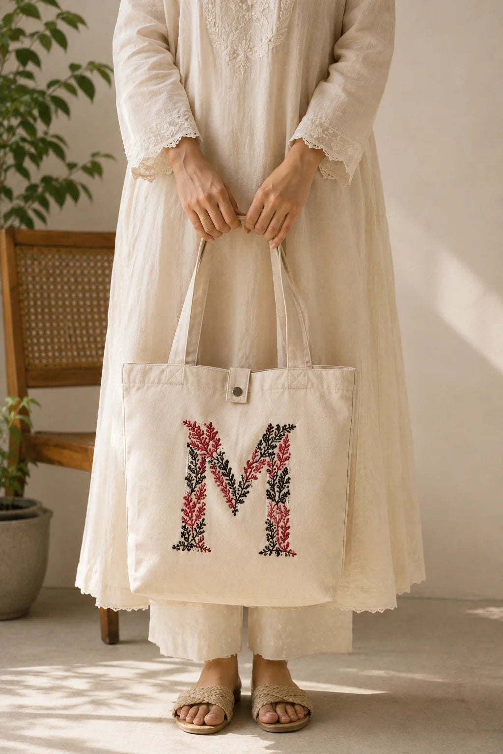 Hand Stitch Ladies Side Bag – Letter Dreams