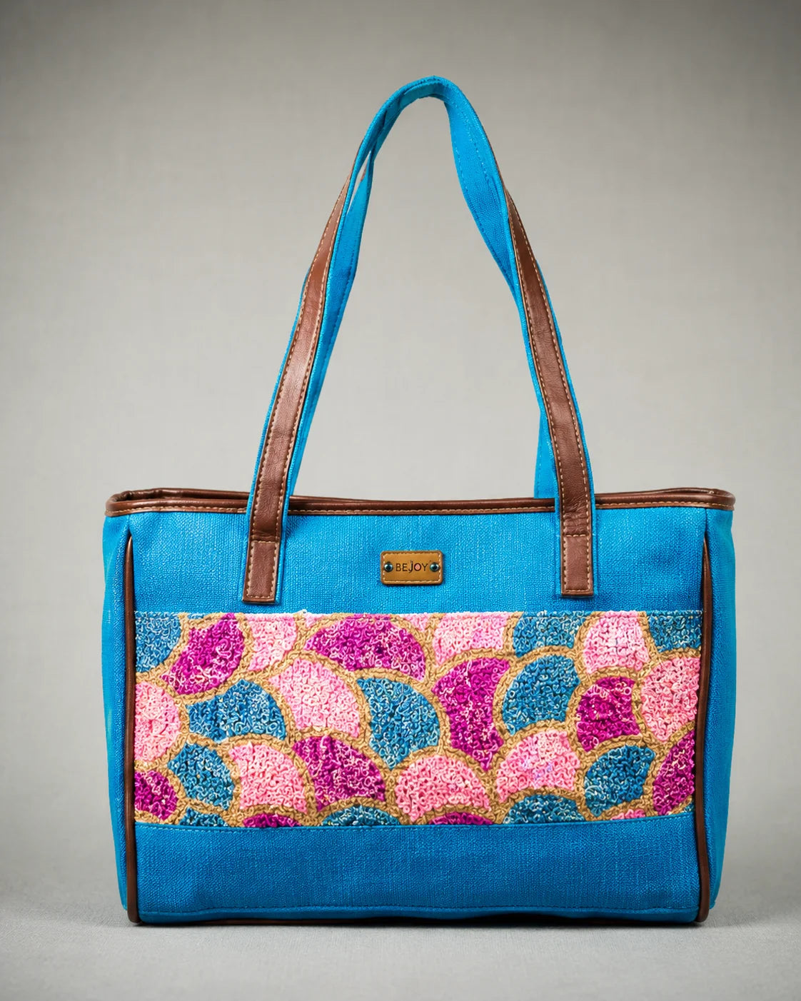 Hand Stitch Juco Ladies Bag – Colors of Happiness