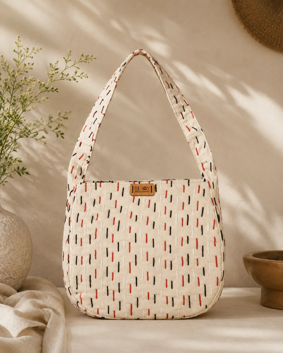 Hand Stitch Ladies Side Bag – Simple Joy