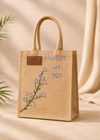 Jute Fabric Bag – Blooming Memories