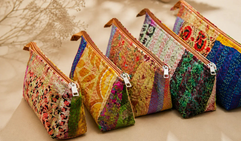 Hand Stitch Pouch Set – Beautiful Journey