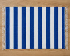 Handmade Cotton Floor Rug – Classic Stripes